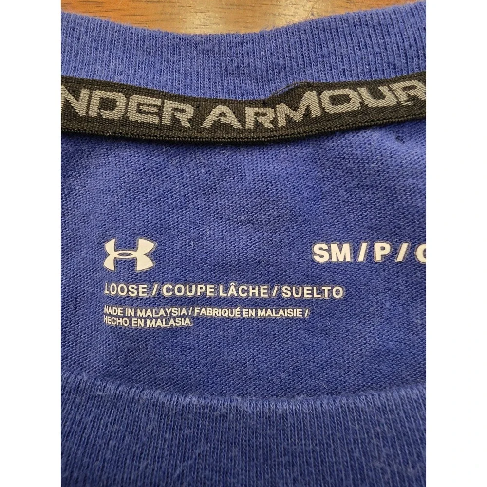 Under Armour Men's Race Car Indy F1 Basketball Graphic T-Shirt Small Loose Sku96